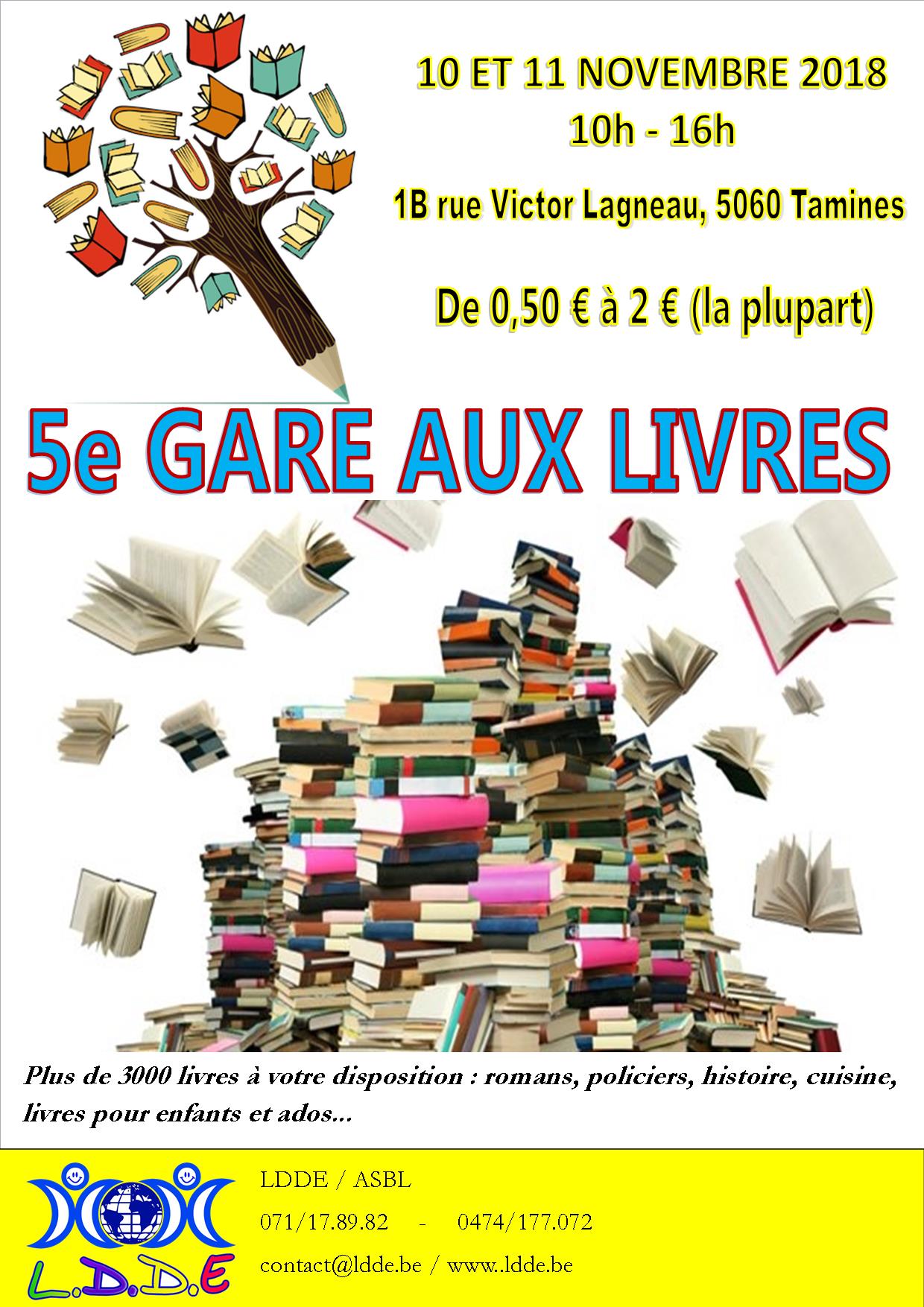 affiche 5e gare aux livres
