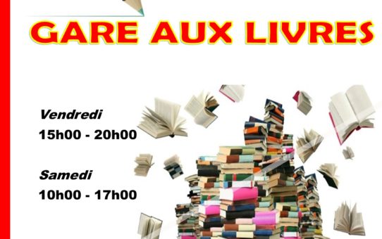 affich 9e gare aux livres mars 2023